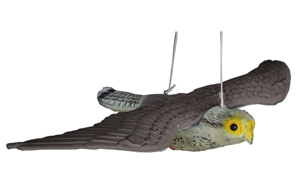 2019 Flying Hawk Bird Scare Decoy Pest Control Garden Care Deter Scarer From