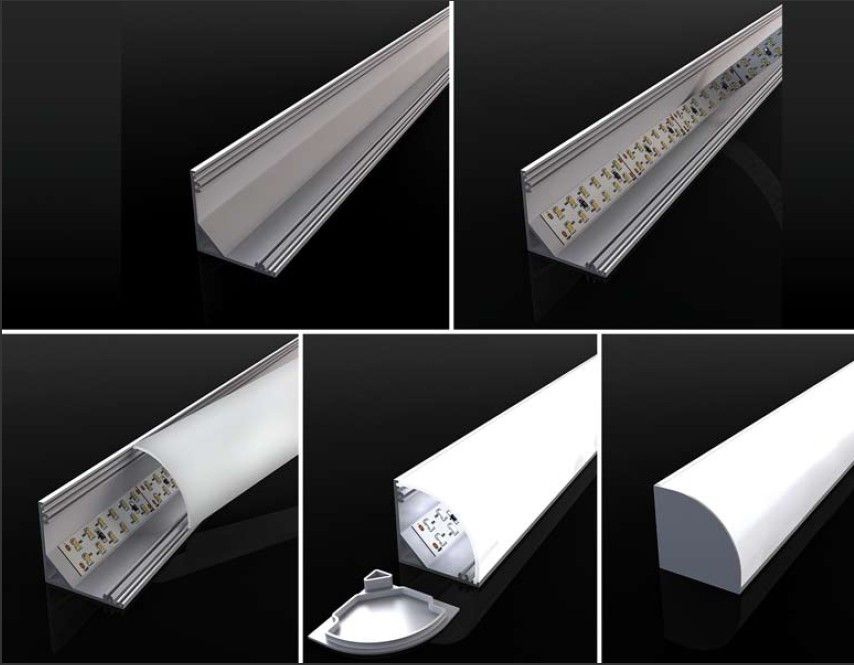Led Corner Lighting 90 Degree Lamp For Kitchen Wall Bar