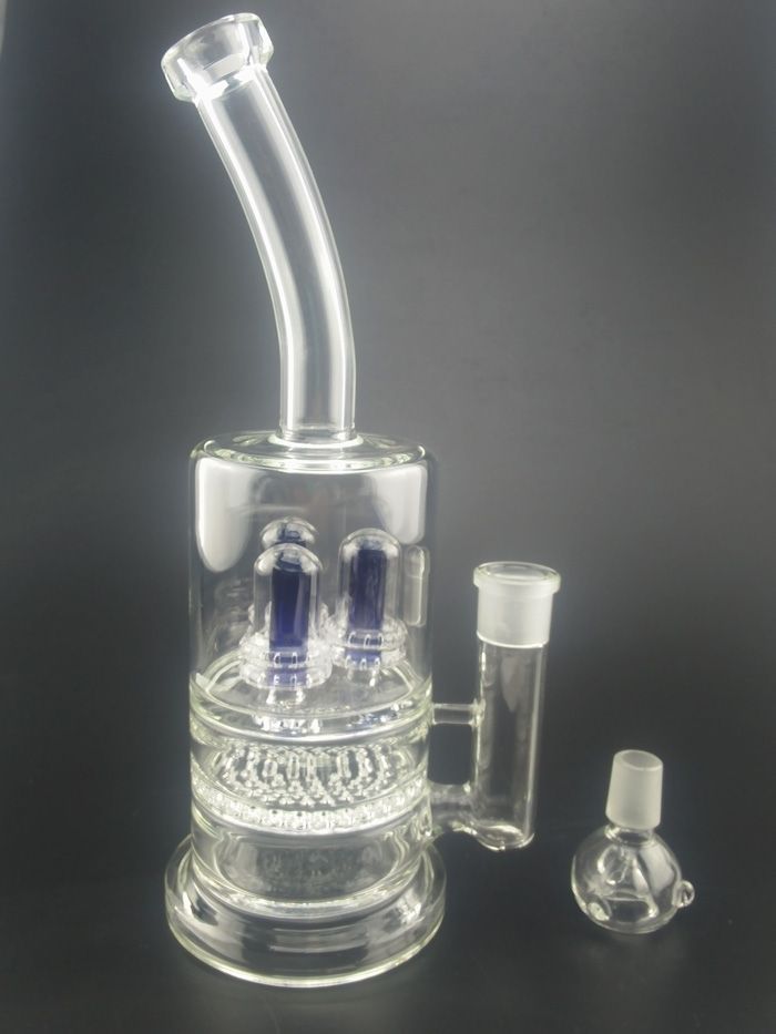 2017 2016 New Bongs Water Pipes Glass Bong Bubbler 11'' Inches Glass