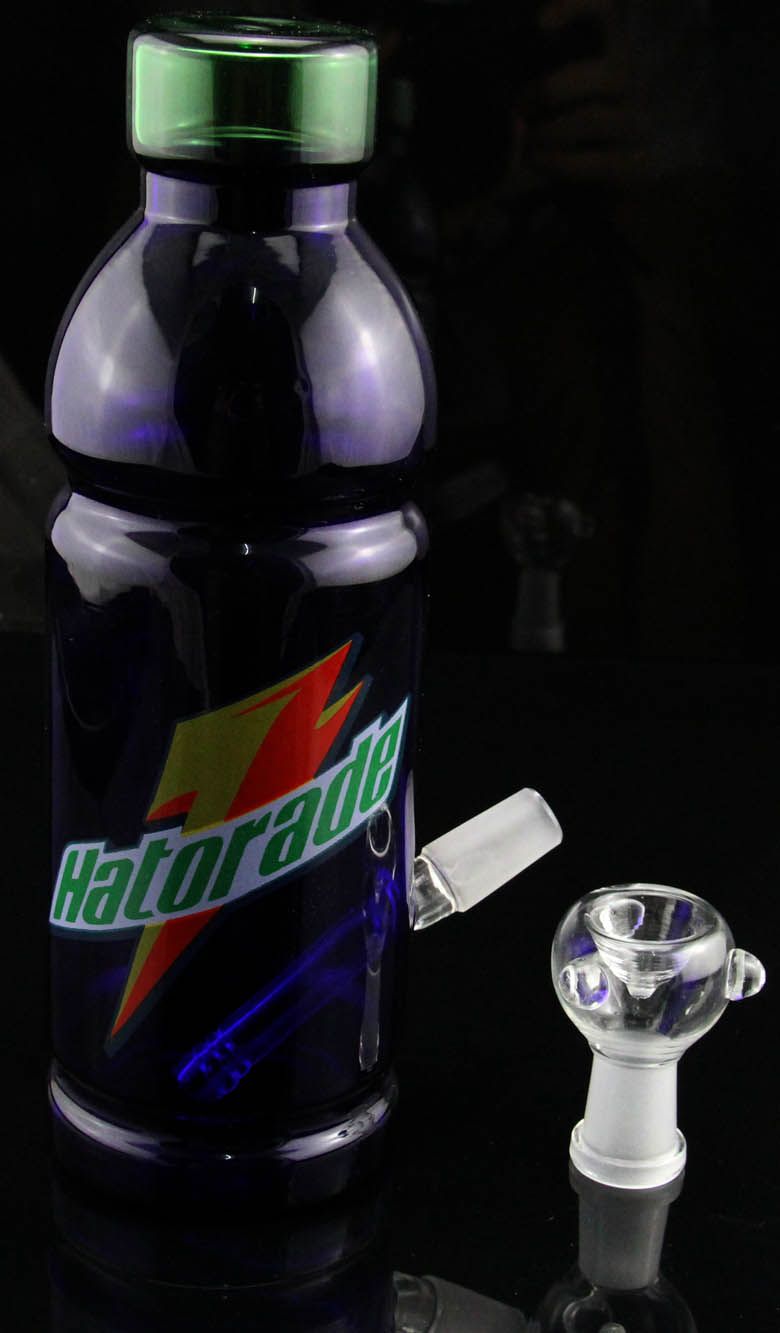 Discount The New! High End Portable Beverage Bottle Glass Bong Water