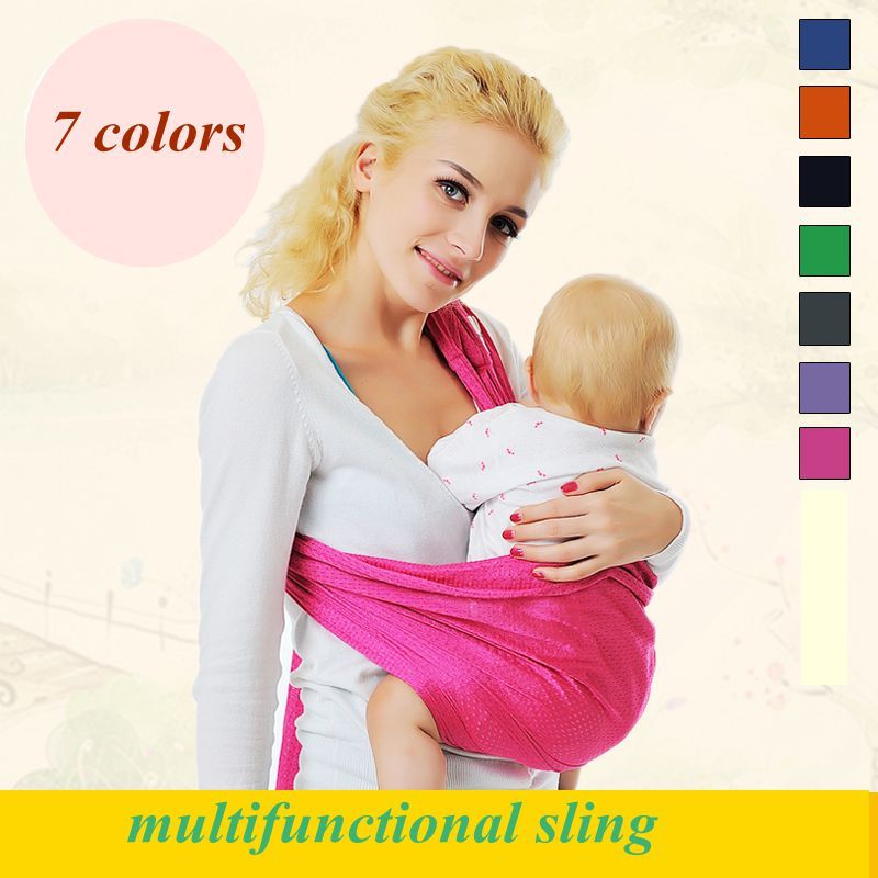 2017 Absorbent Ventilate Baby Carry Sling Cheap Back And Front Wraps