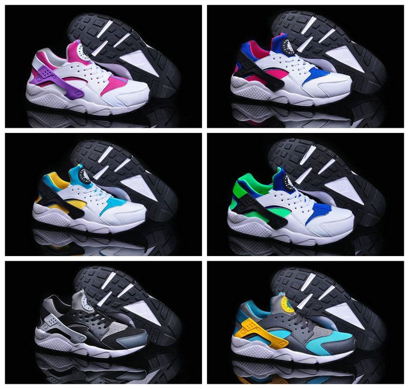 blue and white huaraches mens