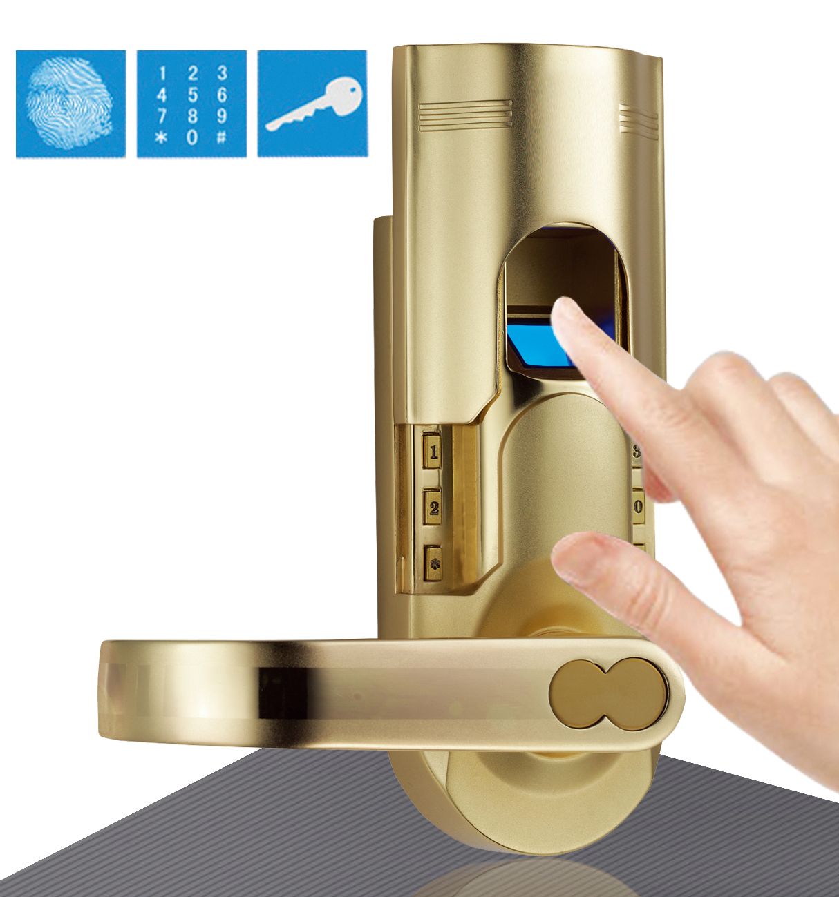 Best Assa Abloy Digi Digital Electronic Single Latch Biometric