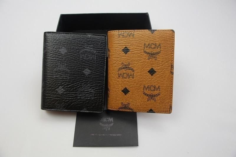 Wholesale 2014 New Mcm Mens Short Wallet Mcm Classic Print Wallet Best