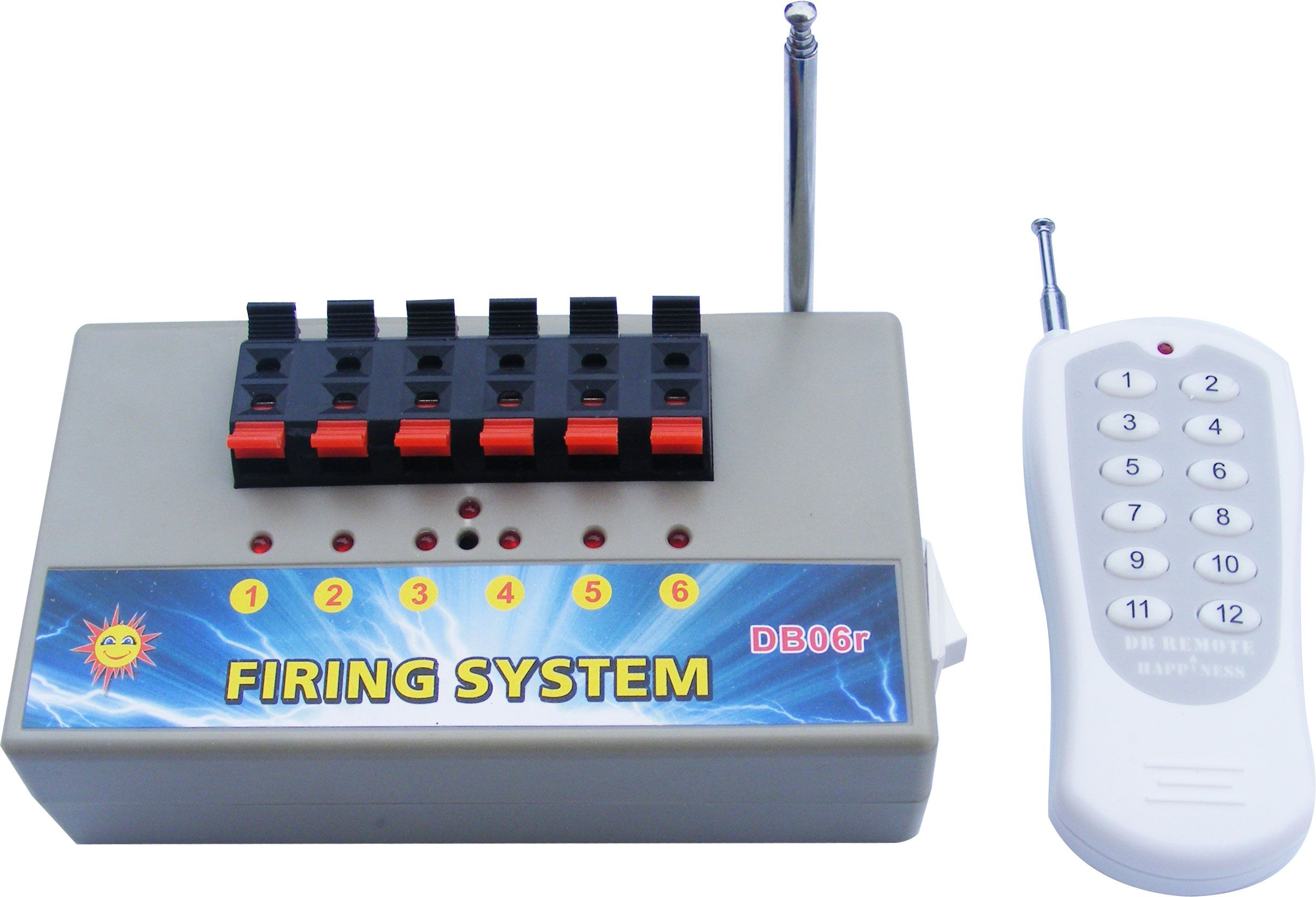 6 Channels Wireless Remote Control Fireworks Firing SystemDb06r