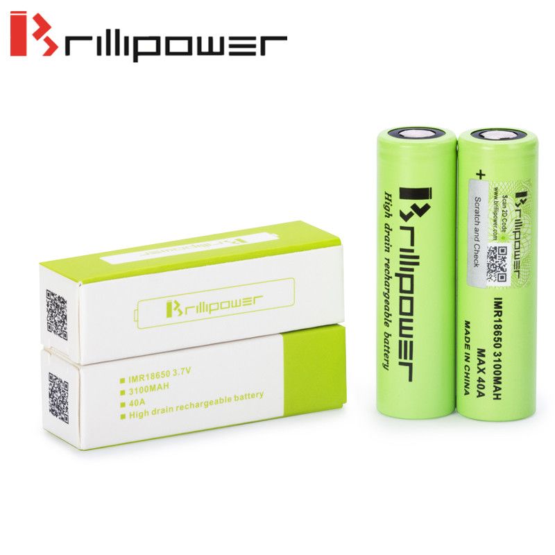 High Drain Imr18650 Battery Electronics 3100mah 40a 3.7v ...