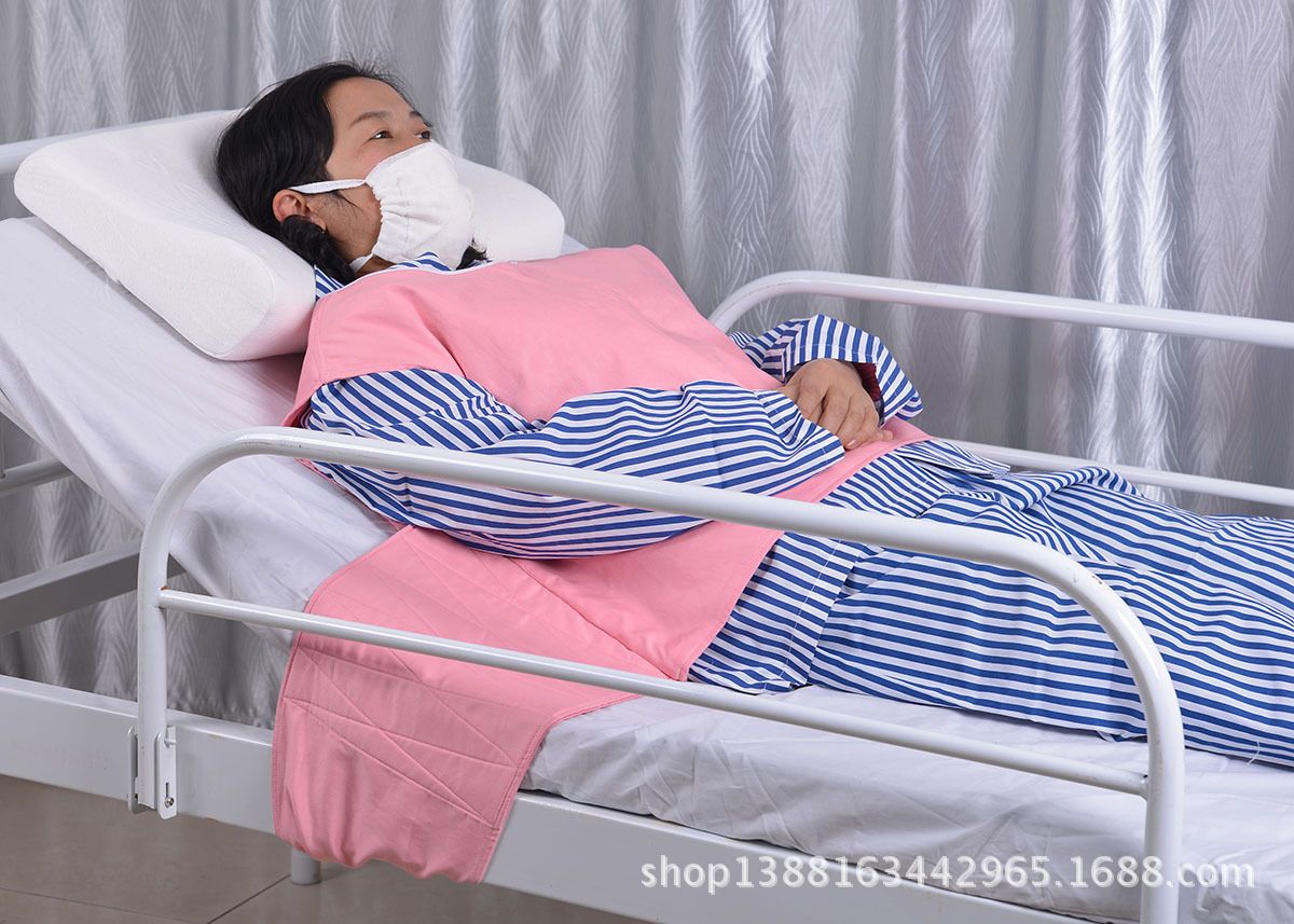 Strait Jacket Medical Safety Vest Constraints Clothes The Mental Patient Clothes Patients In Bed