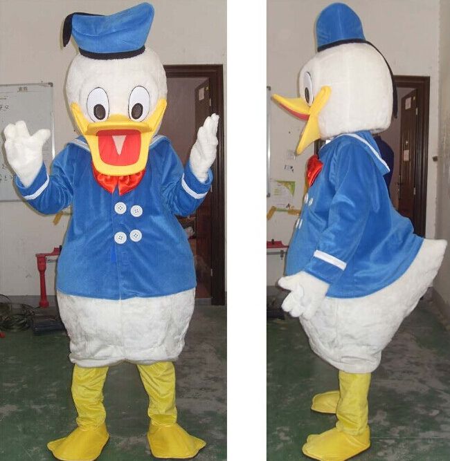 2015 Fast Delivery Donald Duck Mascot Costume Donald Duck Adult