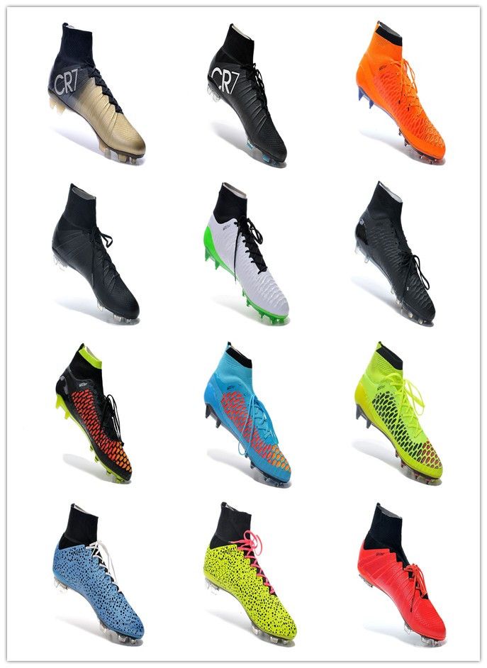 cr7 high top cleats