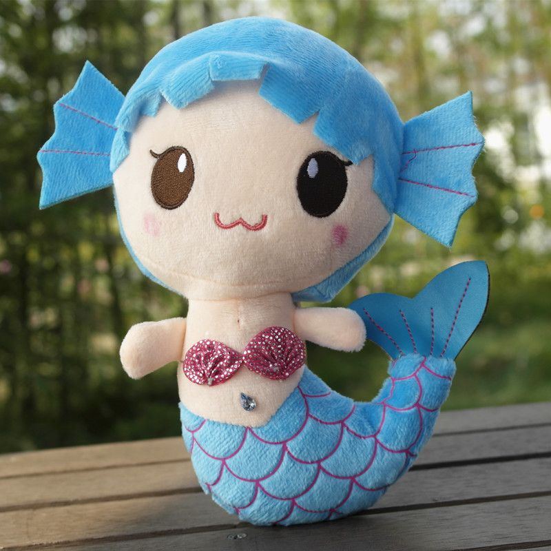 big stuffed mermaid