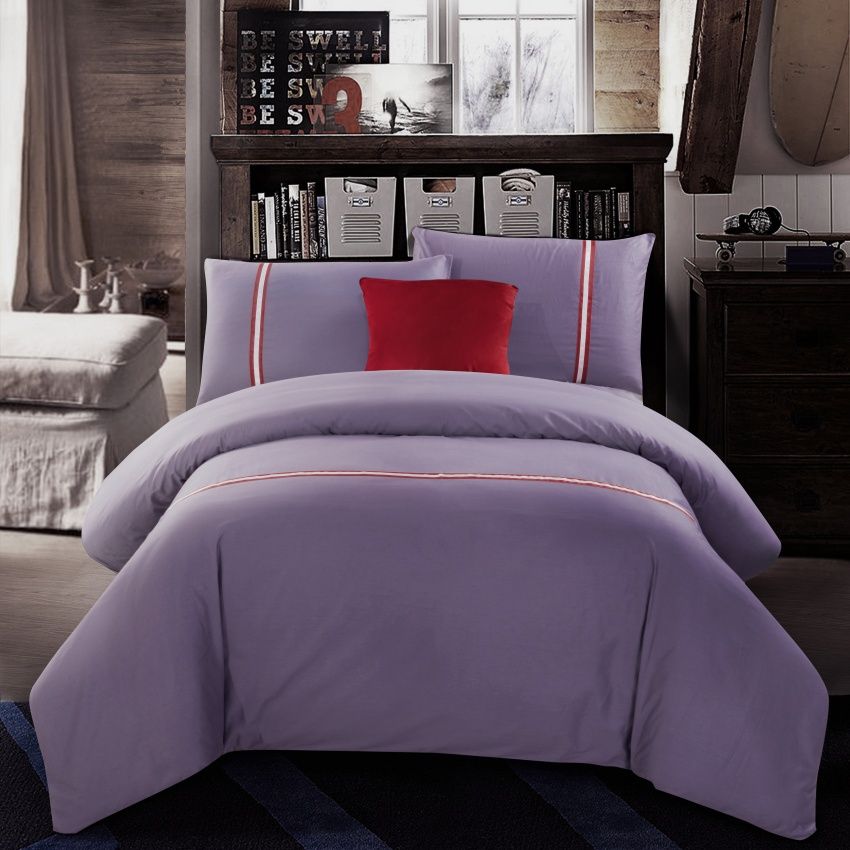 best selling goods 100 cotton bedding sets light purple best selling goods 100 cotton bedding sets light purple