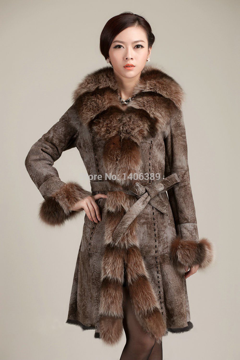 Dl6077 Luxury 100% Real Fur Jacket Genuine Rabbit Leather Coats Women Winter Double Faced Fur Coats X Long Coats From Fashonlether, $743.74 | Dhgate.Com