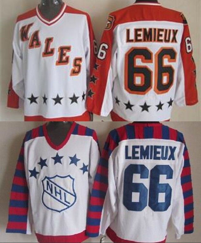 2017 Cheap Hot Sale 66 Mario Lemieux 1992 Hockey League All Star Game Pittsburgh Penguins Jersey