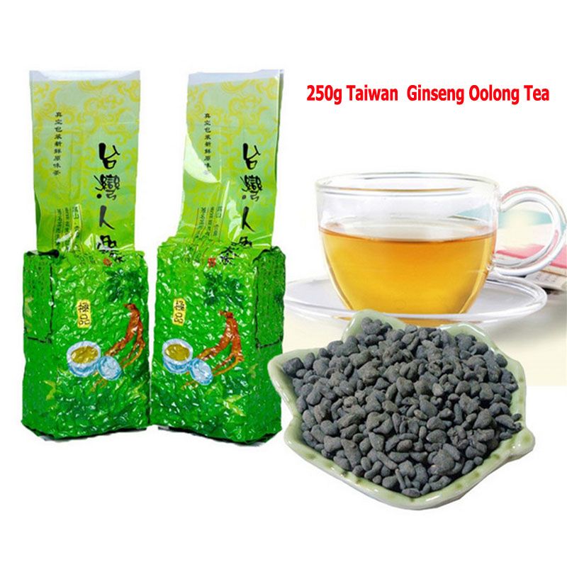 2018 250g Taiwan Ginseng Oolong Tea, Chinese Famous Health Care Ginseng