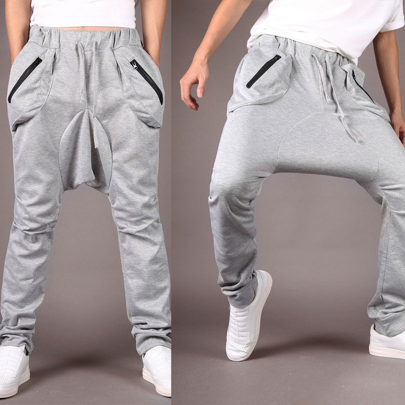 Men baggy sweatpants When shopping for men’s clothing, be sure to look for those baggy pants that all the men in the family will enjoy. For the man who likes to be casual and relaxed, try a pair of jeans from Sean John.