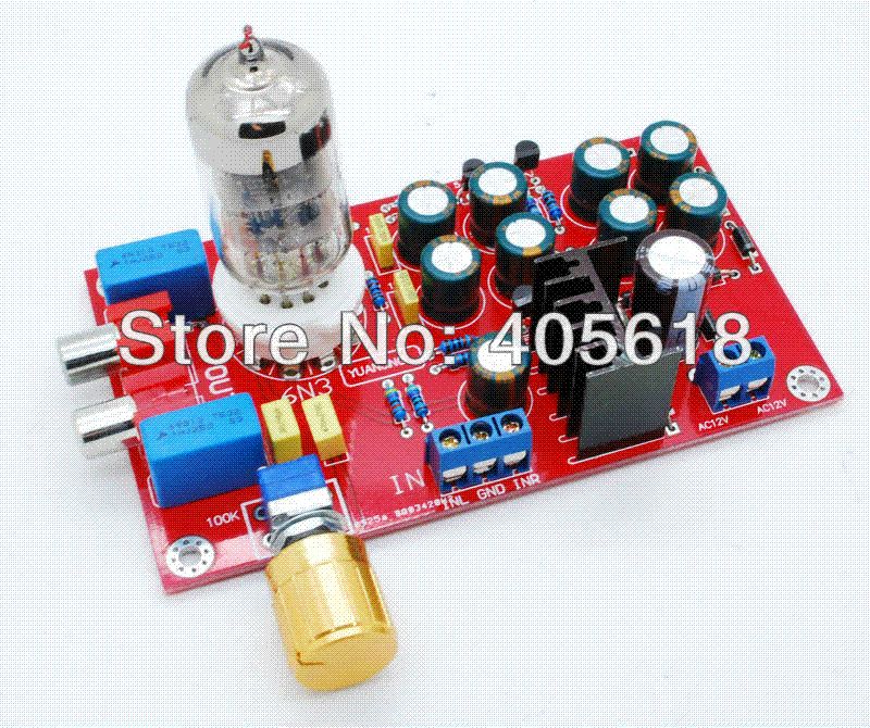 6n3 Tube Buffer Audio Preamplifier Pre Amp Board Hifi Amplifier Diy Amp