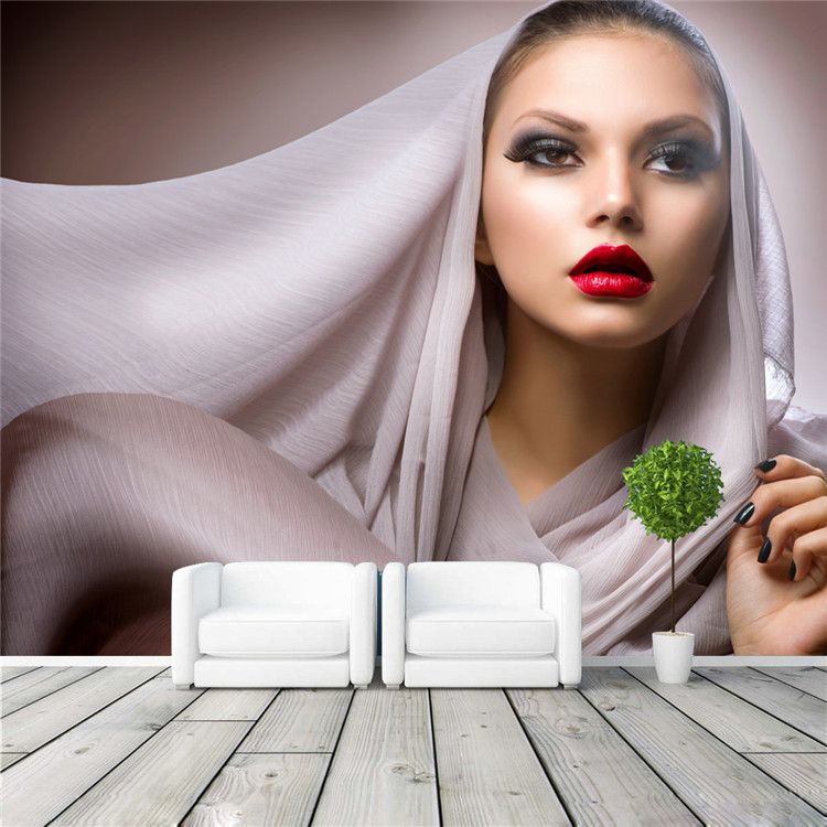 Woman Home Decorating beautiful woman photo wallpaper fashion wall mural customize Woman Home Decorating beautiful woman photo wallpaper fashion wall mural customize