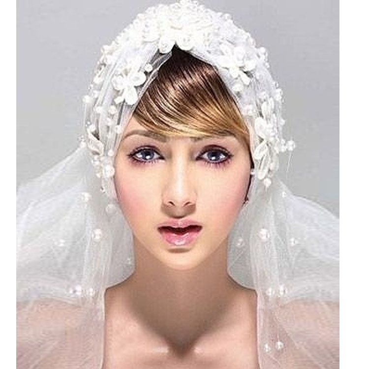 New Design Veils White Vintage Wedding Veil Birdcage Veils Elbow Short