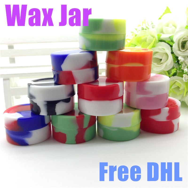 Wholesale Silicone Wax Box Containers Vaporizer Jars Container For Wax