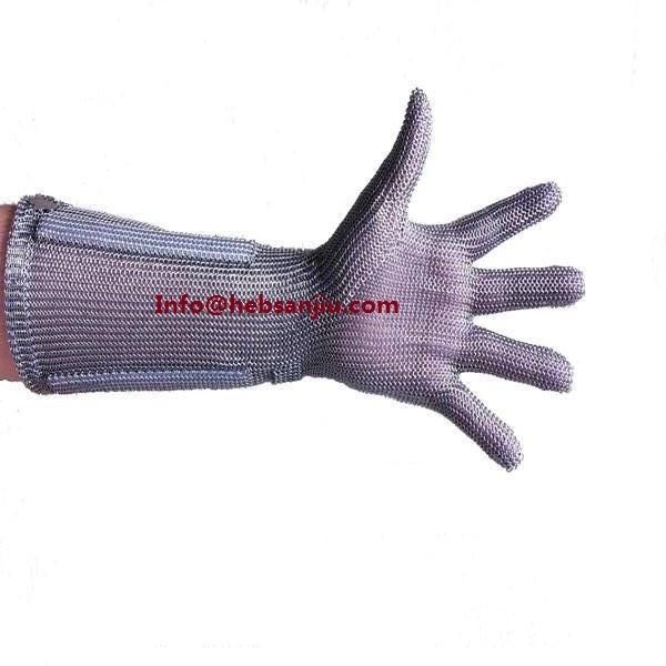 2017 Butcher Glove Meat Process Glove Handwear Safety Glove Stainless
