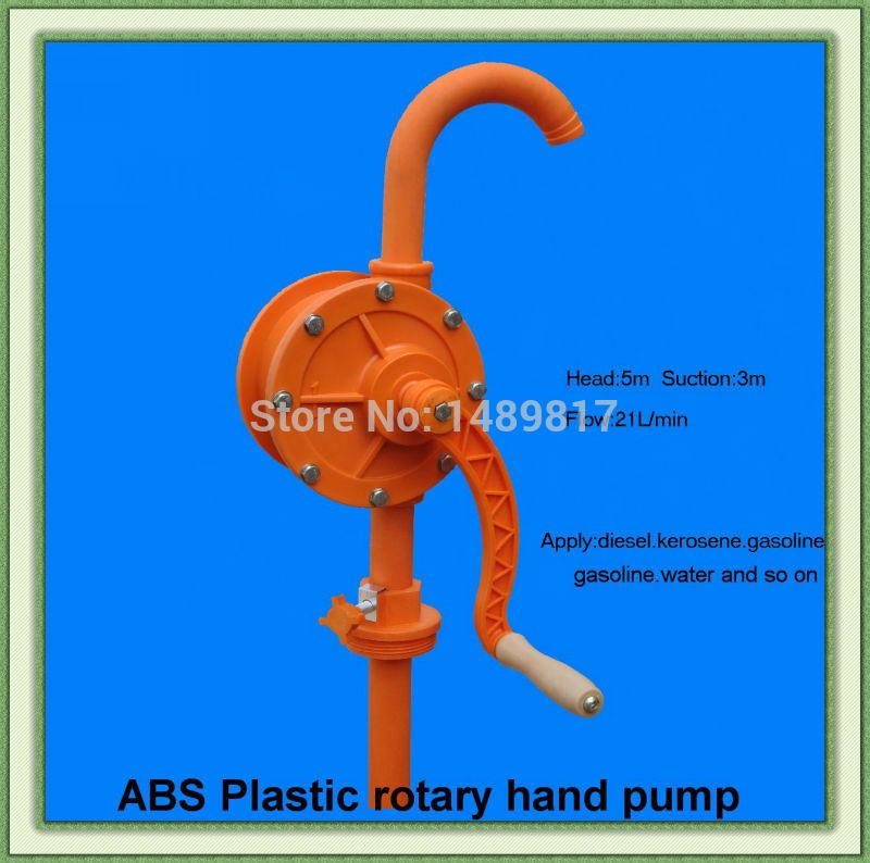 2017 Ch8015 Plastic 55 Gallon Drum Pump/Rotary Hand Pump/Chemical Hand