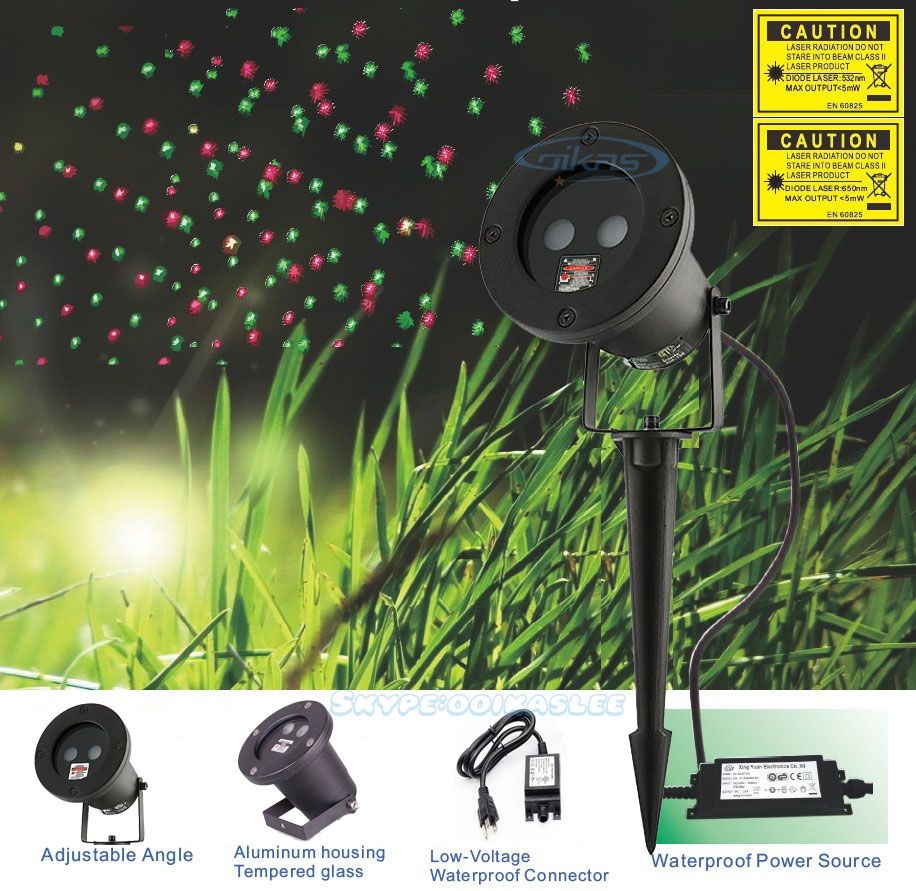 Ip65 outdoor luce laser impermeabile, rosso proiettore laser ...