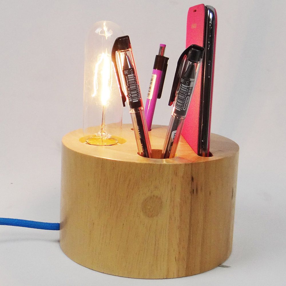 Best Novelty Hard Wood Desk Lamps E27 Multipurpose Adjustable Lights