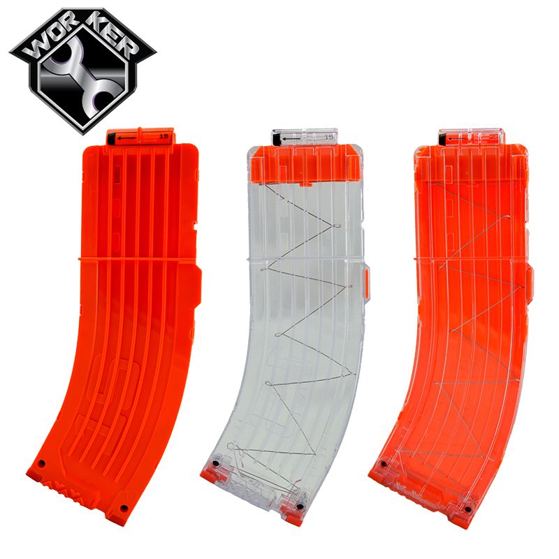 2015 Nerf The Cartridge Clip For Nerf Guns Wiht Three Colors Bullet
