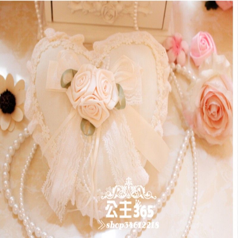 cheap ring pillow heart design wedding ring pillow discount wedding ring gold classic - Wedding Ring Pillow cheap ring pillow heart design wedding ring pillow discount wedding ring gold classic - Wedding Ring Pillow