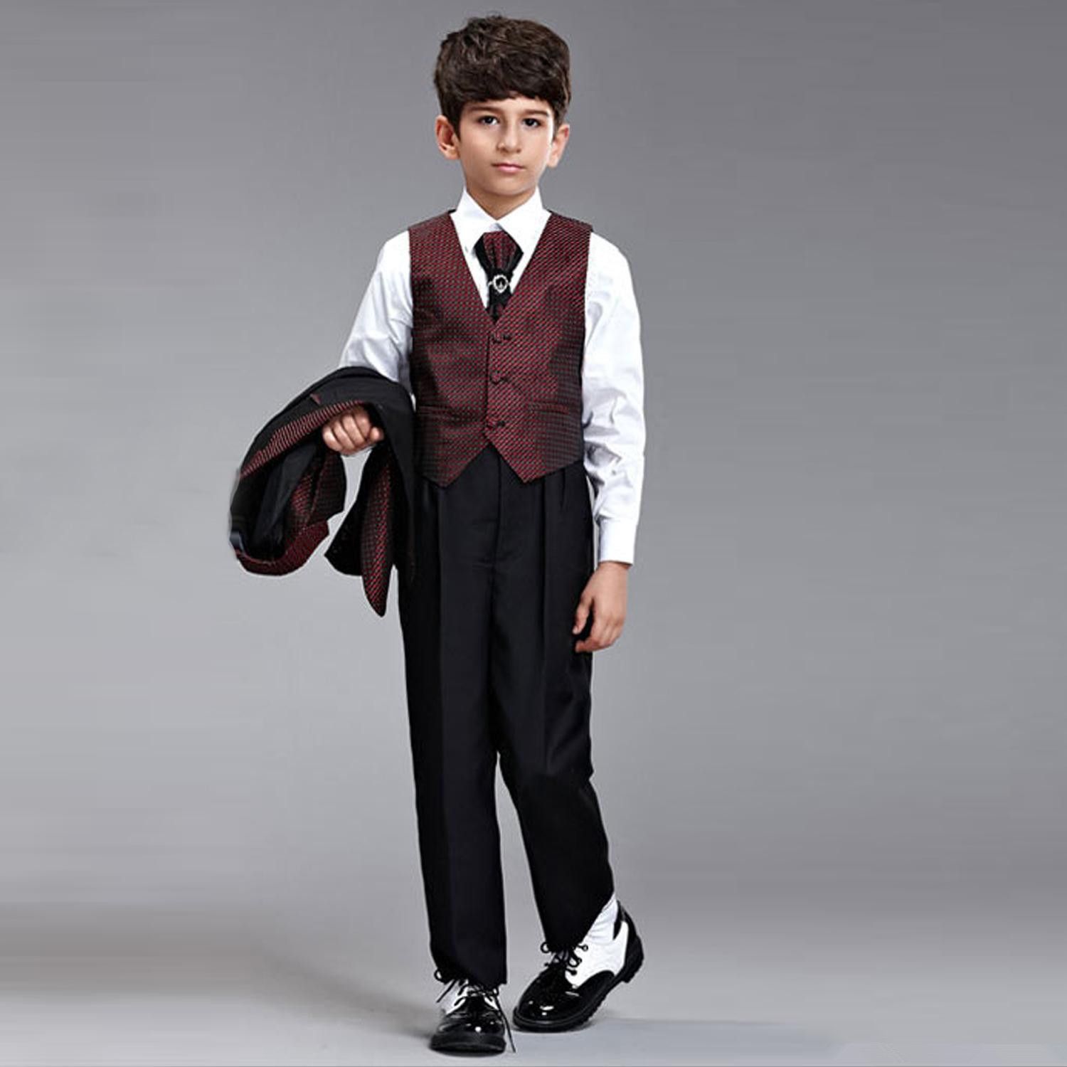 First Communion 2015 New Boy Children Suit Boy'S Formal Wear Suits For