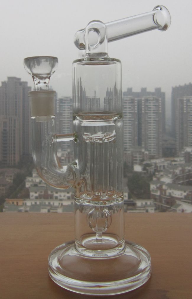 Best 25cm Height Mini Peyote Pillarglass Bong Oil Rigs Glass Bongs 4