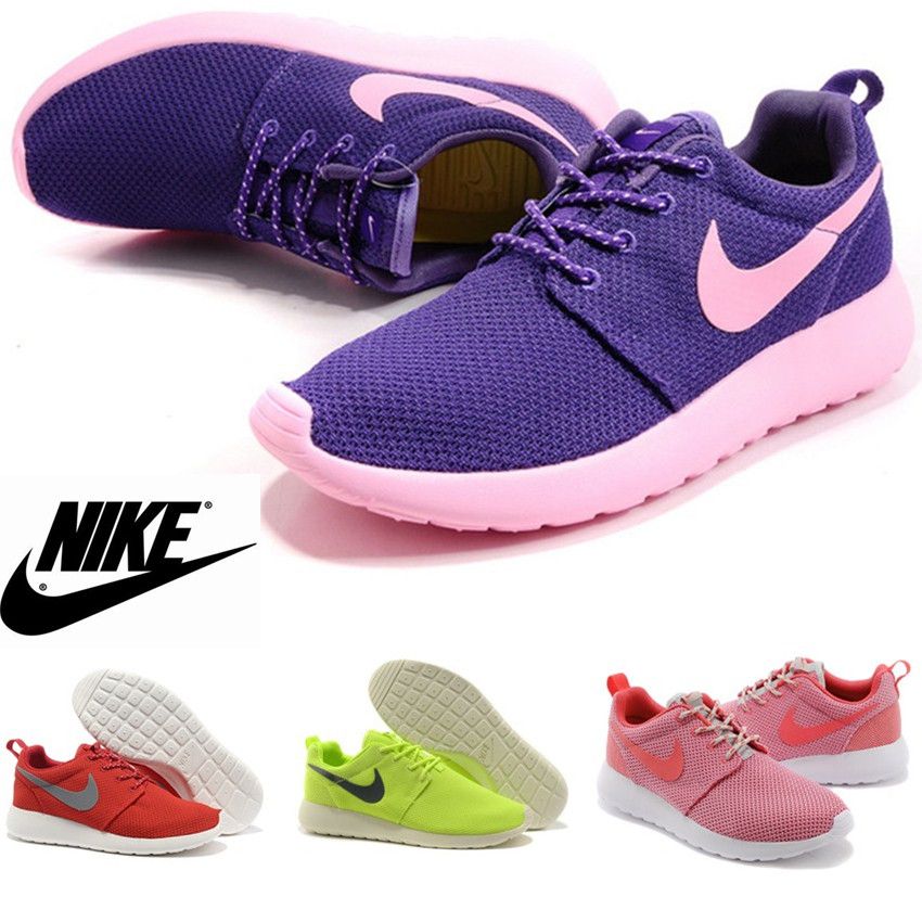 2016 Nike Roshe Run Running Shoes Women&#39;S 100% Original Fitness Shoes Womens Running Shoes Cheap ...