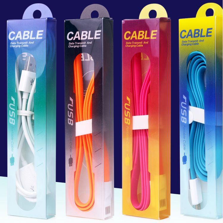Online Cheap 2015 New Cellphone Cables Retail Package Cables Gradient