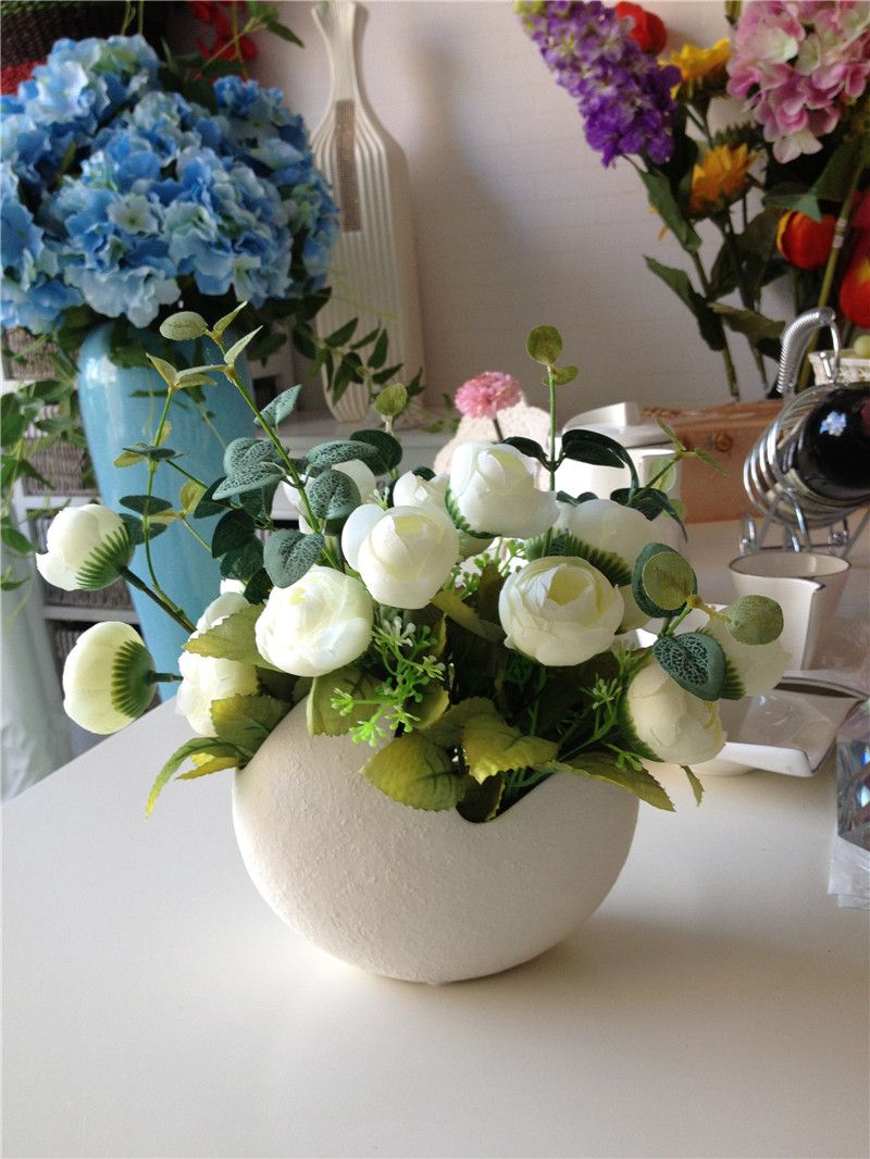 A Set Vase And Flowers V Modern Ceramic Vase For Home Decor - A Set Vase And Flowers V Modern Ceramic Vase For Home Decor Tabletop Vasered Black White Colors Choice Vases Ceramic Vase Modern Vase Online With a set vase and flowers v modern ceramic vase for home decor - a set vase and flowers v modern ceramic vase for home decor tabletop vasered black white colors choice vases ceramic vase modern vase online with