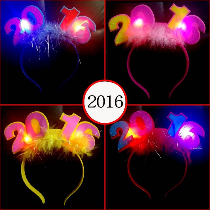 new year light up 2016 2016 happy new years light up feather headband led new year light up 2016 2016 happy new years light up feather headband led