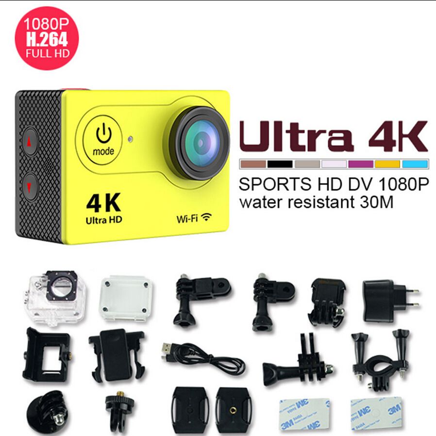 Action Camera Eken H9 Ultra Hd 4k Wifi 2 Lcd Action Sports Dv Camera