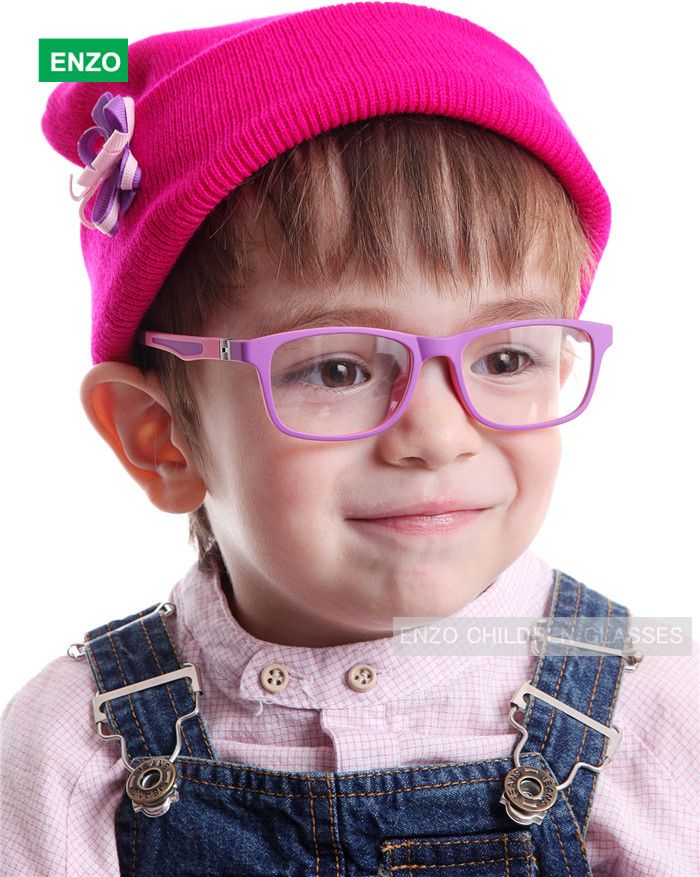 Girls Eyeglasses With Spring Hinge Size 44mm, Clear Lens Children