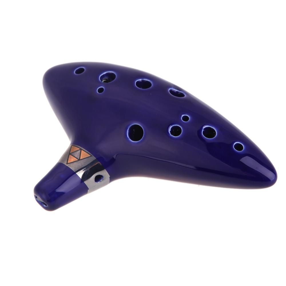 Wholesale Fashion 12 Holes Ocarina Cool Musical Instruments Legend Of