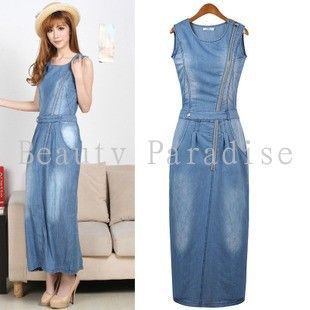 Inexpensive denim dresses