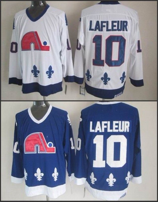 2017 Wholesale Men'S Ice Hockey Quebec Nordiques 10 Guy Lafleur