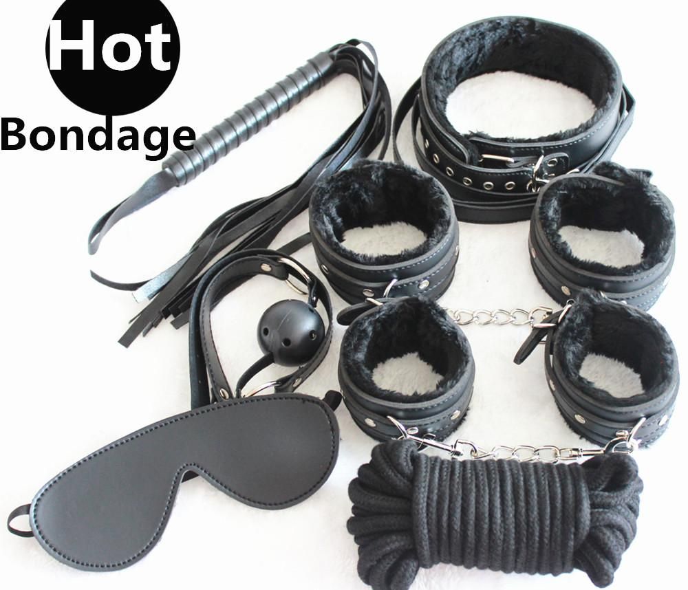 Ball grabbing squeezing handjob Bondage gear restraints