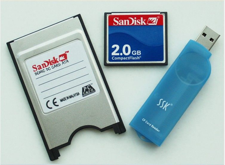 Memory Card CF Card 2 G + + PCMCIA Card Reader FANUC CNC Numerical