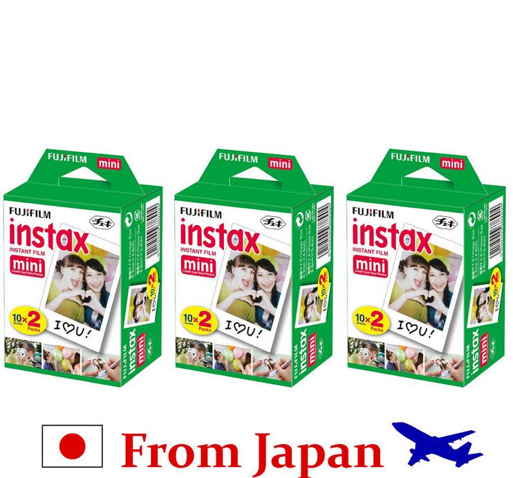 2016 Fujifilm Instax Mini Twin Pack Instant Film 20 Pcs /box ...