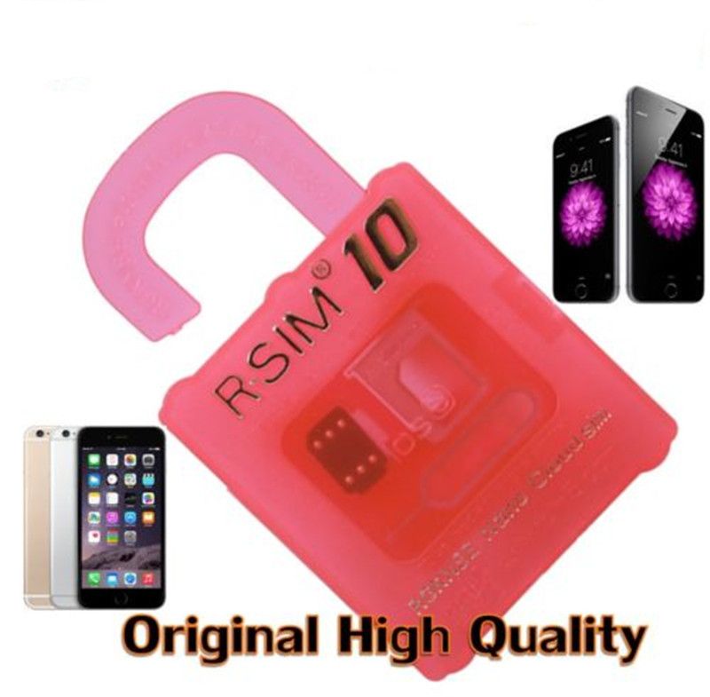 Original R Sim 10 Nano Cloud Unlock Card For Ios Auto Unlock Iphone 6 6