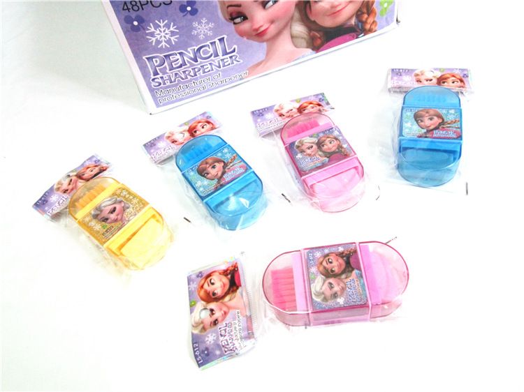 New Arrival Frozen Sharpener+Eraser+Brush Set Cheapest Frozen Elsa Anna