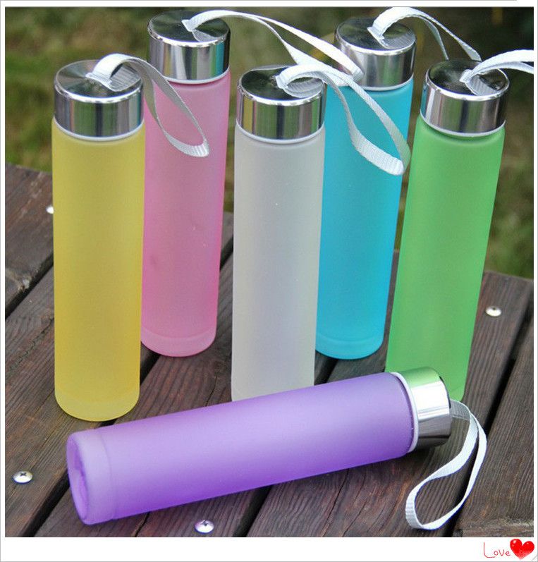 New Women Water Bottle My Bottle Candy Color Cute Water Bottle Unbreakable Outdoor Tour Readily