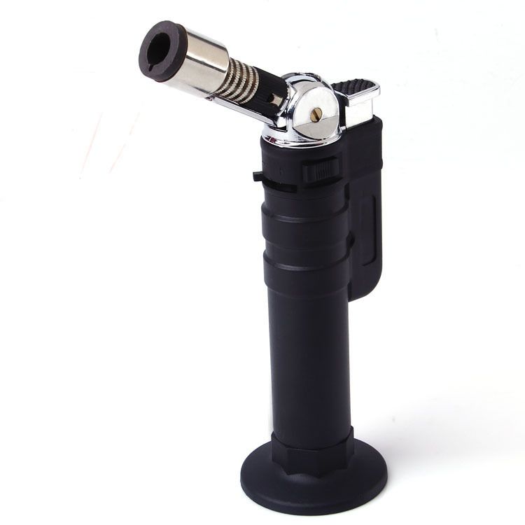 Rotating Nozzle Jet Flame Butane Gas Refillable Lighter Torch Fuel