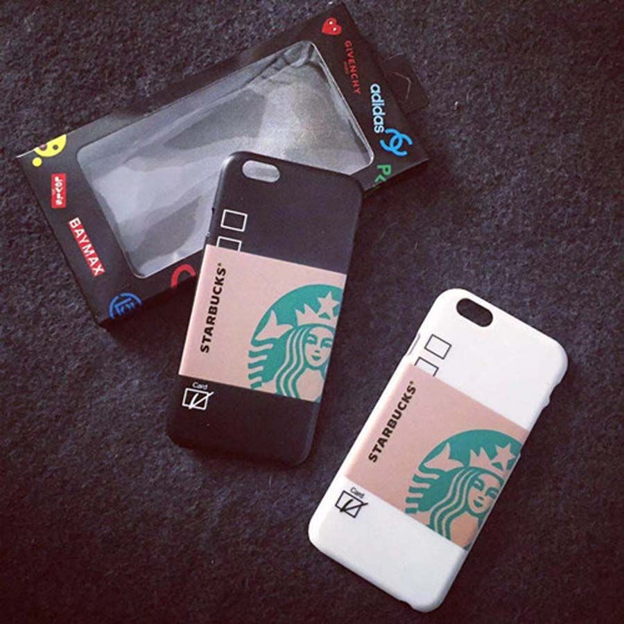 Lover'S Starbucks Phone Case Back Cover For Iphone 6 6s Plus Starbucks Touch The Cup Fashion