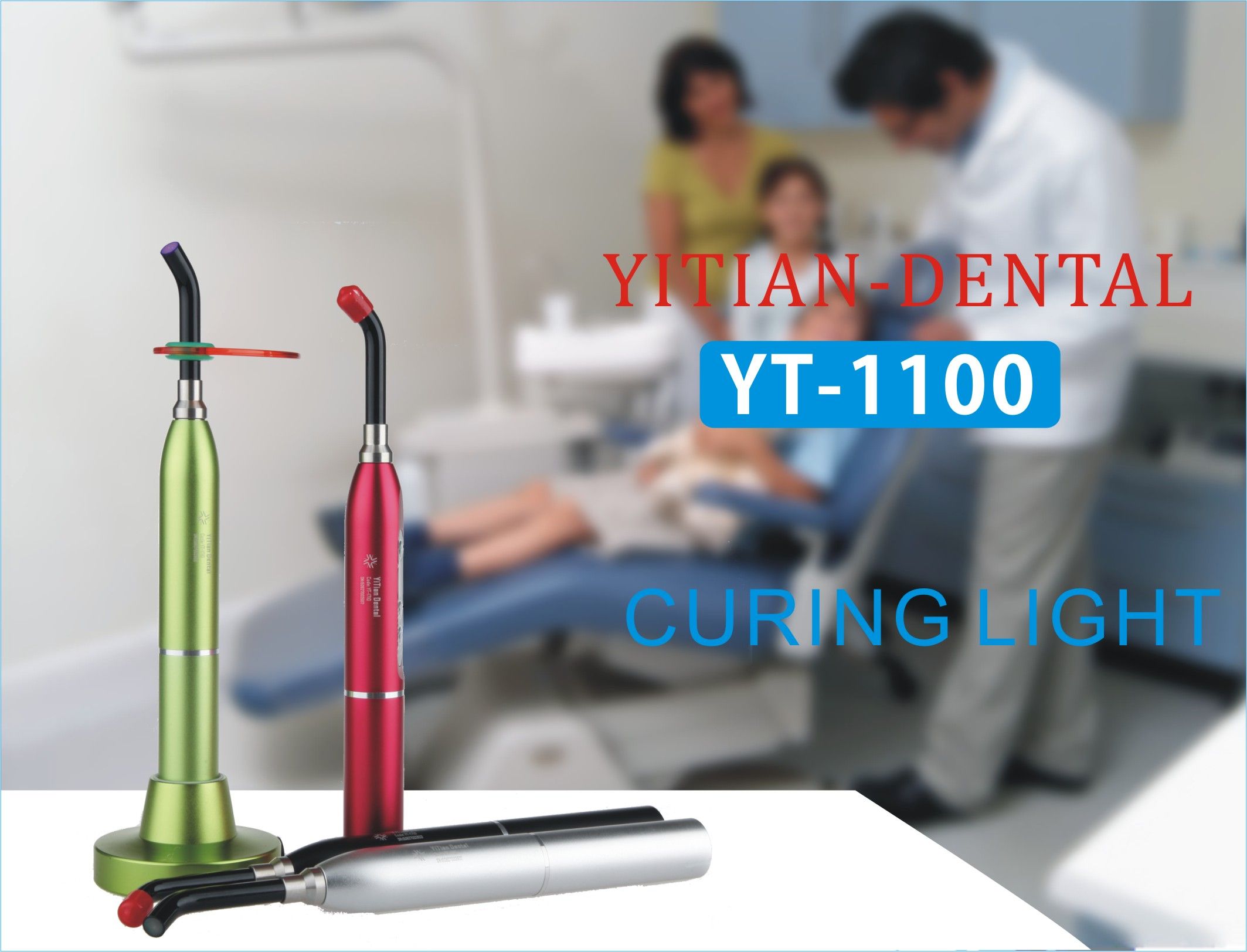 Yt 1100 Dental Led Light Curing/ Dental Wireless Lab Led Curing Light