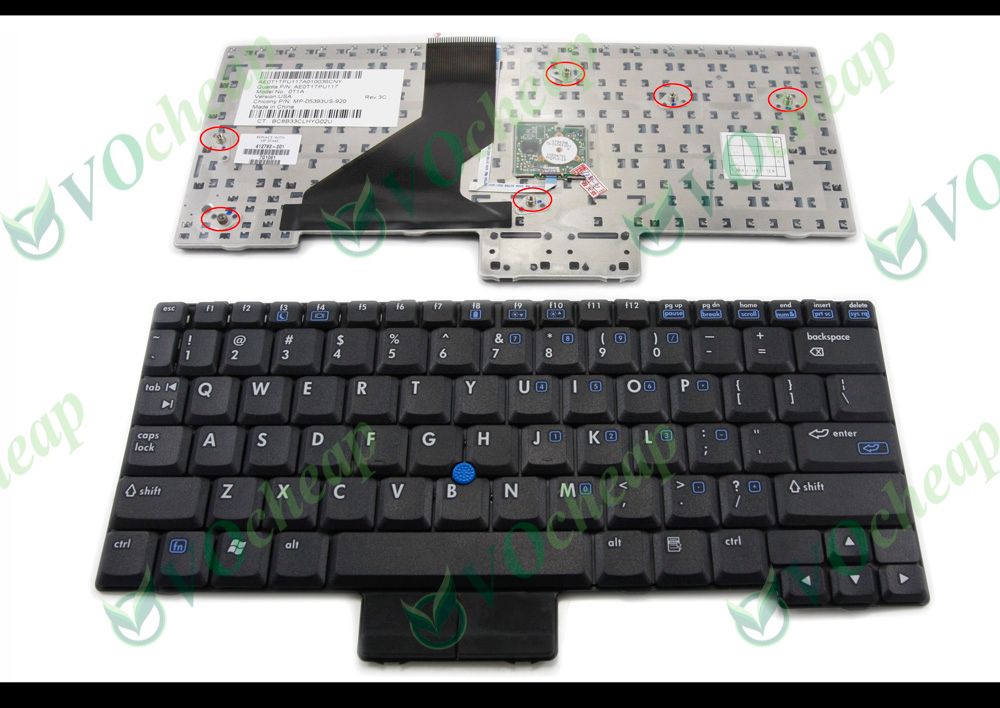 2017 new laptop keyboard for hp compaq nc2400 nc2510 2017 new laptop keyboard for hp compaq nc2400 nc2510